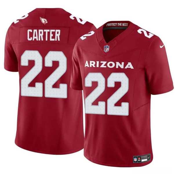 Men & Women & Youth Arizona Cardinals #22 Michael Carter Red 2024 F.U.S.E. Vapor Untouchable Limited Football Stitched Jersey->arizona cardinals->NFL Jersey